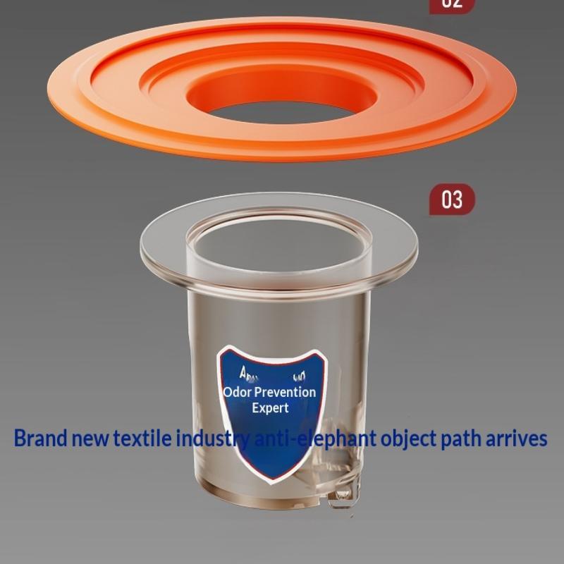 Floor Drain Odor-Proof Core Universal Inner Insert For Bathrooms, Shower Room Drain Strainer
