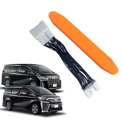 Kompatibel mit TV-Kit Fernsehen während des Navigationssystems TV-Freischaltung Einfach zu installieren Komplettes Design Alphard/Vellfire/Anwendbar beim Fahren/Bedienen