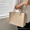 Versatile Thickened Felt Tote Bag - Large Capacity Souvenir and Gift for Promotional Events