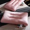 Cotton Cover Silk Latex Pillow Side Sleepers Neck Support Memory Foam Alternative Hypoallergenic Medium Height