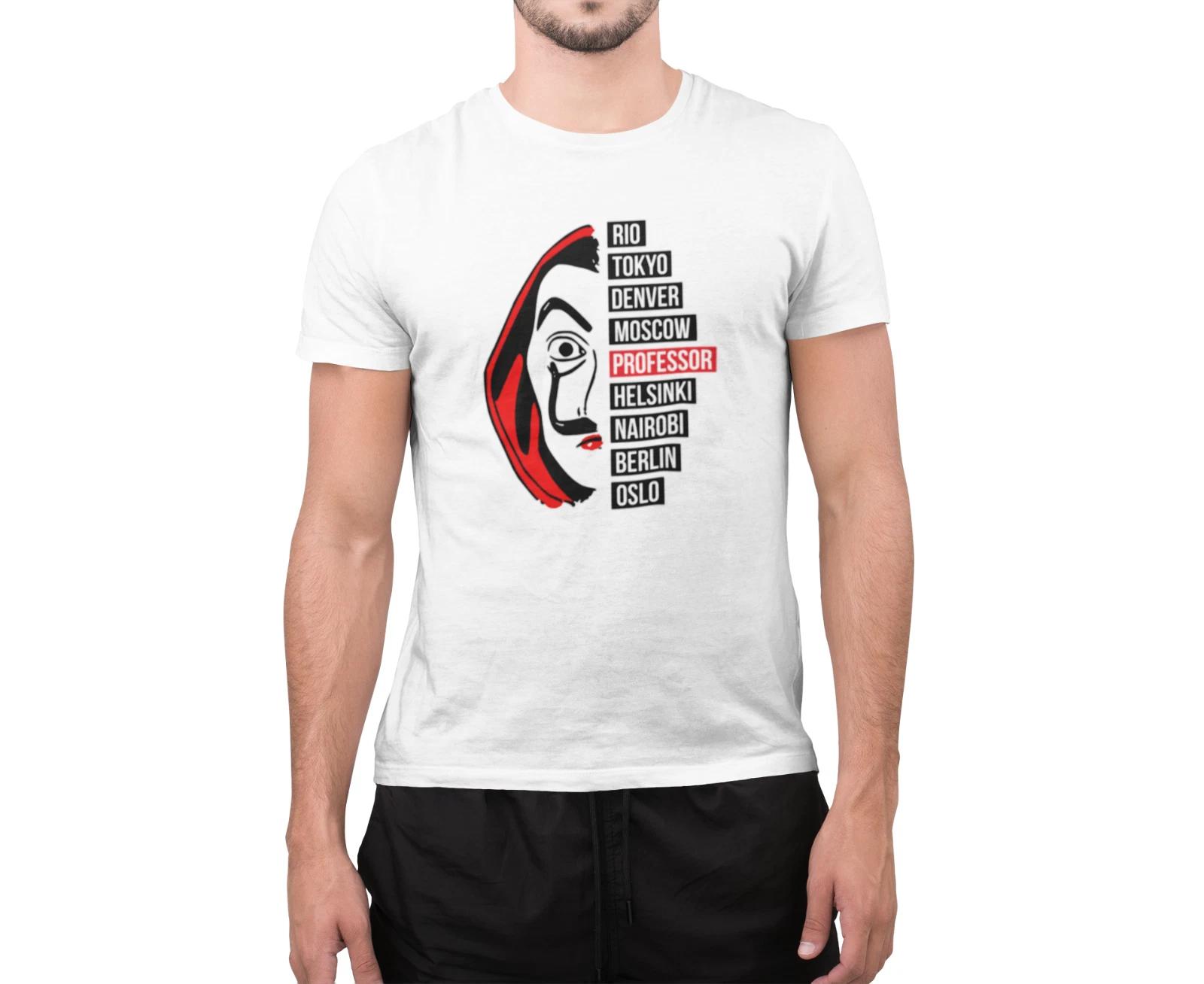 Inspired Money & The Heist Rio Tokyo Bella Ciao T-Sirt L