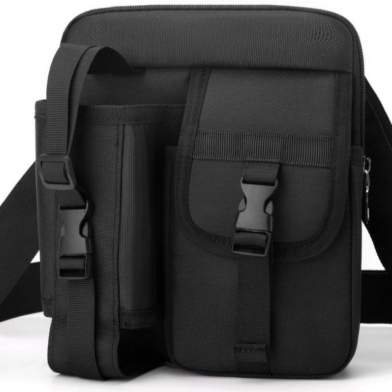 Outdoor shoulder bag, water cup shoulder bag, unisex, fashionable and durable, thick shoulder bag, wholesale, waterproof