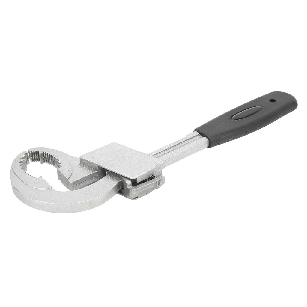 Multifunctional Sink Wrench Adjustable Spring Large Opening Faucet Spanner Plumbing Repair Tool