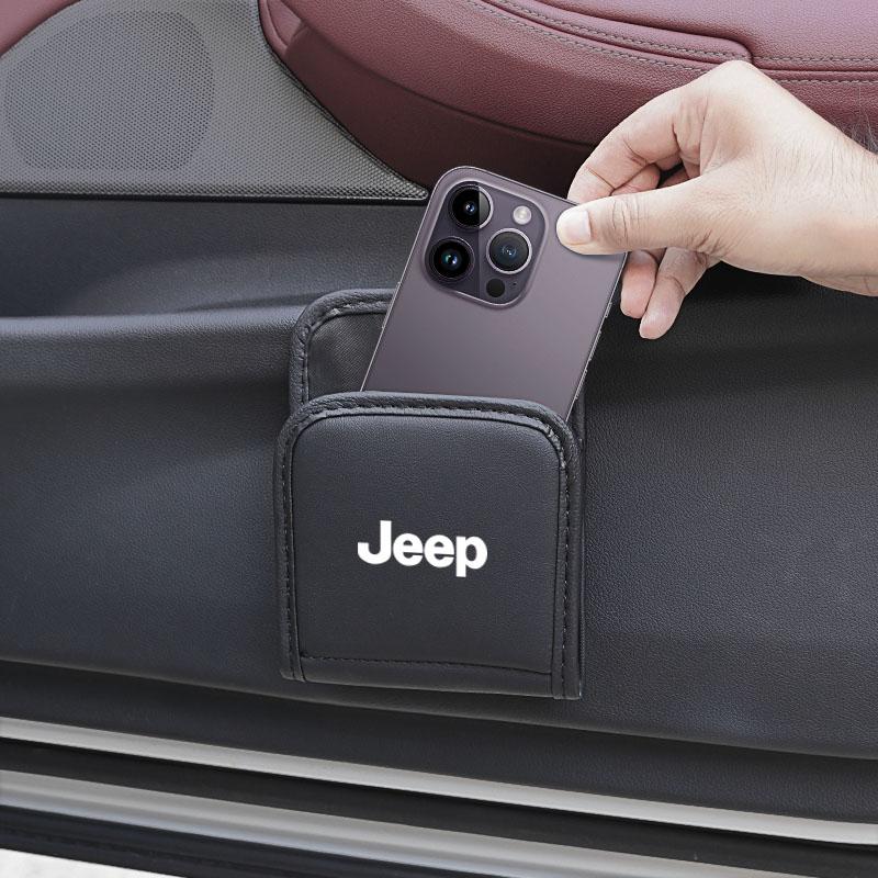 AIY5 Jeep Car Multifunction Organizers Pocket Bags Auto Accessories For Jeep Renegade Compass Grand Cherokee Wrangler Patriot Rubicon