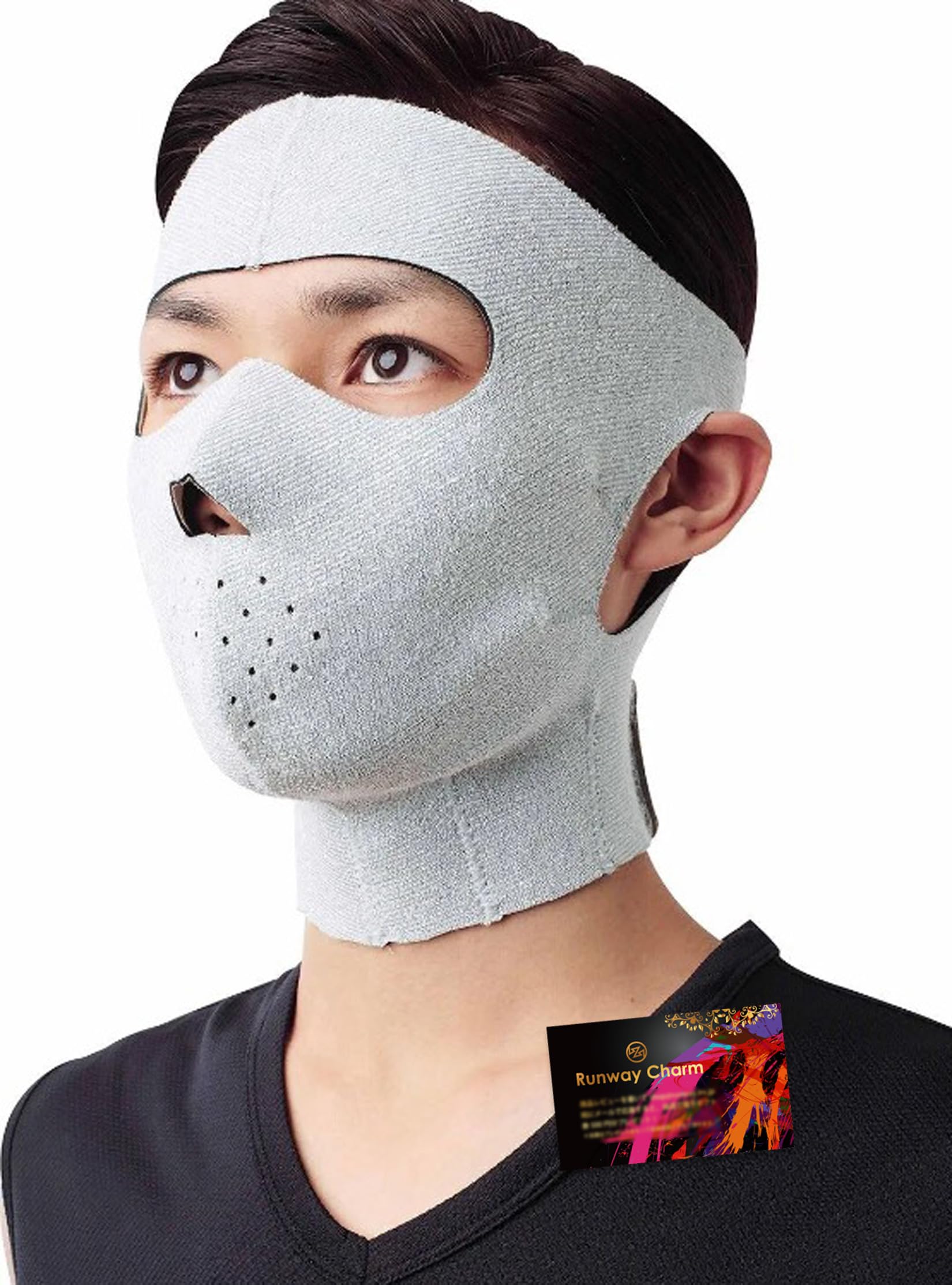 

Германиевый сон Когао Маленькое лицо Прибор для красоты лица с наклейкой RC в комплекте [NEIGHBOR CLOWN] Мужской пояс, Унисекс, Маска, Мужской,