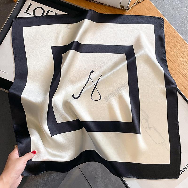 

53 * 53 см шелковичный маленький квадратный шарф многофункциональный профессиональный модный декоративный шелковый шарф для весны и осени теплая шаль 53*53cm