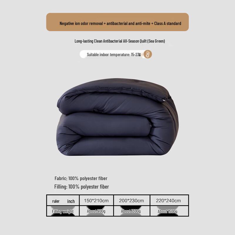 Mercury Home Textiles Four Seasons Fiber Quilt