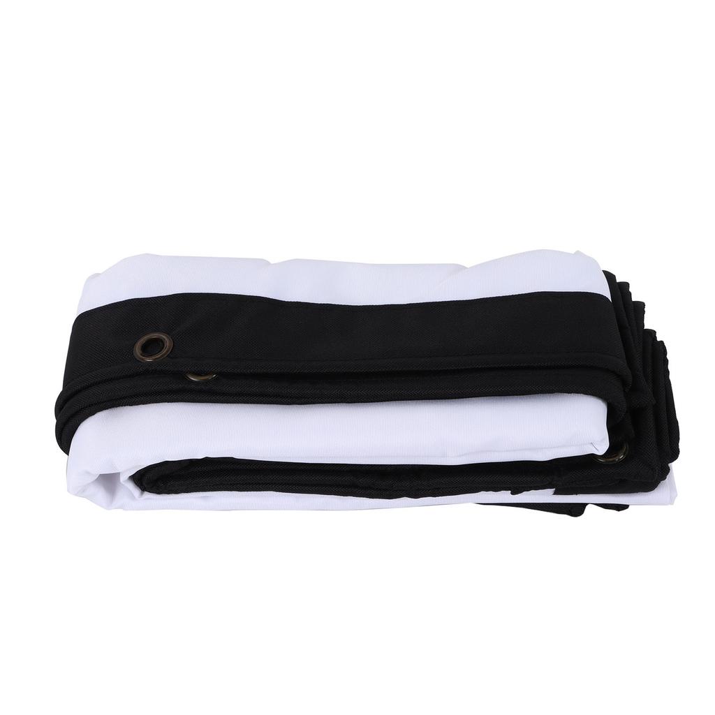 Outdoor Movie Screen 100in Foldable AntiCrease 16:9 Portable Curtain for Home Theater