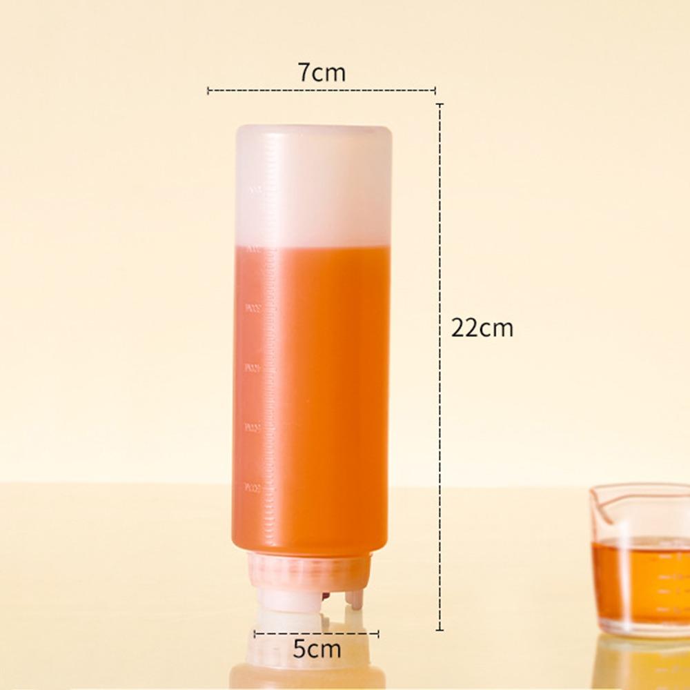 New 360/700/1000ml Squeeze Sauce Bottle Plastic Large Capacity Squeeze Bottles Tomato Catchup Dispenser Picnic Cooker