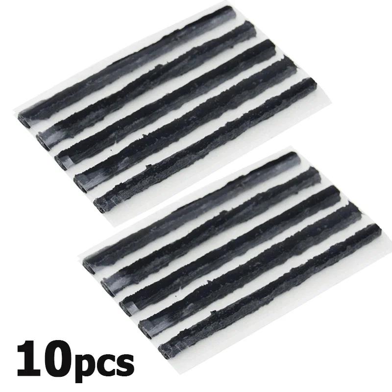 5/40pcs Tire Repair Strips Car Motorcycle Bike Tyre Puncture Repairing Stiring Glue Rubber Strips Tools Plug Car Accessories