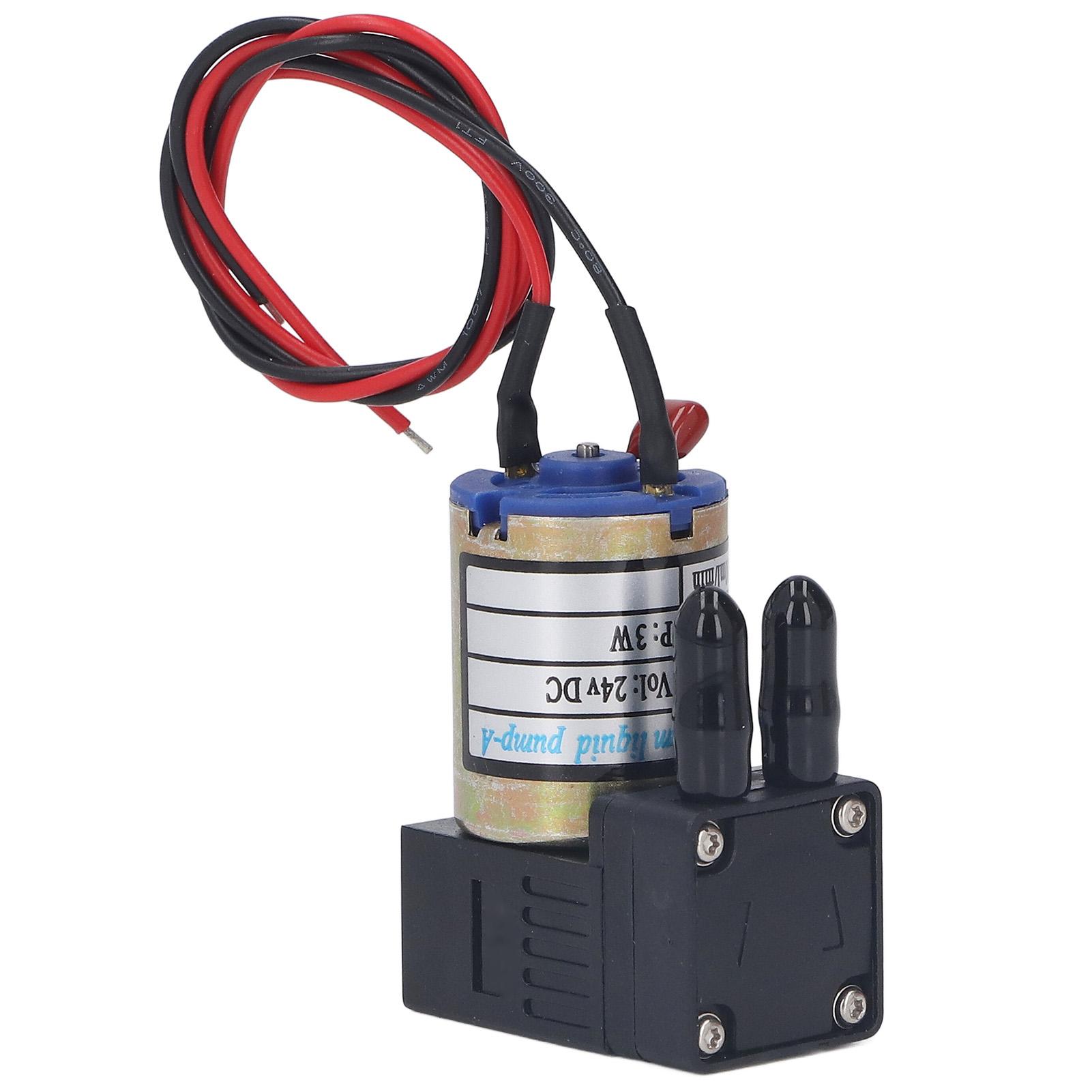 

UV Ink Pump 3W Fast Heat Dissipation Plastic Small Printer Ink Pump Replacement for Crystaljet DC24V