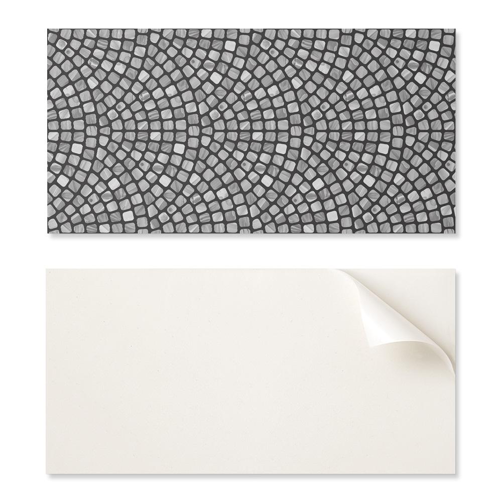Winylowe Kafelki Ozdobne Z Grafiką Do Kuchni Lub Łazienki Mosaic Pattern Design 10X40X20 Cm