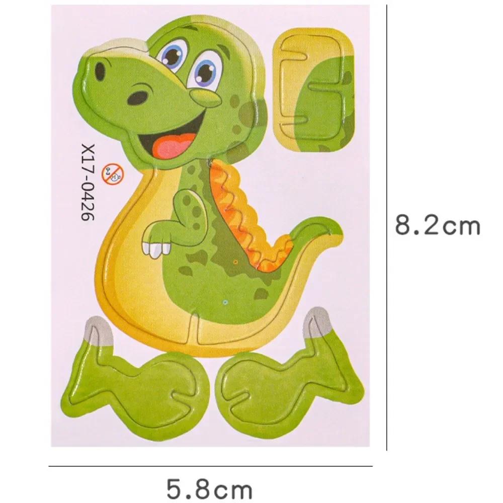 10PCS 3D Insect Assembled Brain Teaser Games Montessori Educational Playthings for Children Jigsaw Puzzle Kids Toys