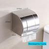 RSRDDY Stainless Steel Waterproof Toilet Paper Holder