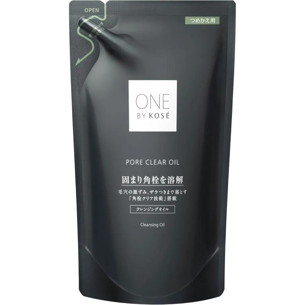 KOSE one by kose Pore Clear Oil Makeup Remover Refill 160ml 2-Piece Set