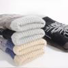 Christmas Double Layer Touch Screen Gloves Plus Velvet Thickened Knitted Gloves Outdoor Winter Cold Warm Gloves Touch Control