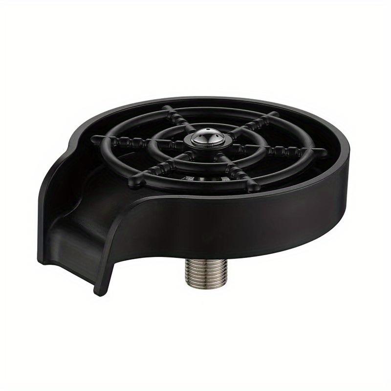 

1 шт. Домашняя автоматическая мойка чашек, кружка для пива, молока, чая, кофе, инструмент для чистки чашек высокого давления, аксессуары для кухонной мойки чёрный