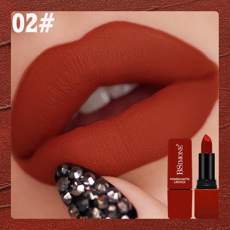 

Velvet Matte Lip Gloss - Waterproof, Moisturizing, Long-Lasting Red Lip Tint Makeup, Advanced Matte Finish For All Skin Types 2