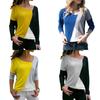 Elegant Fashion Women's Long Sleeve Loose Blouse Casual Shirt Autumn Tops T-shirt