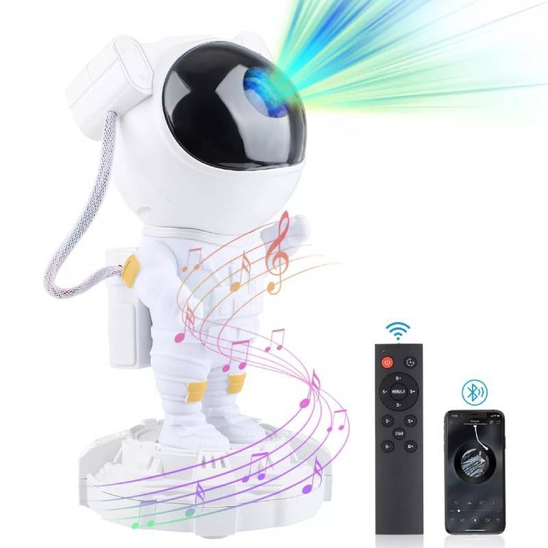 Space Themed Starry Sky Projection Lamp With Remote Control For Bedroom Decor And Night Lighting