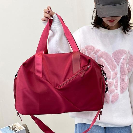 Sporttasche für Damen und Herren, mit Schuhfach, großes Fassungsvermögen, Reisetasche, Trocken- und Nasstrennung, multifunktionale Taschen, wasserdicht, Wochenende