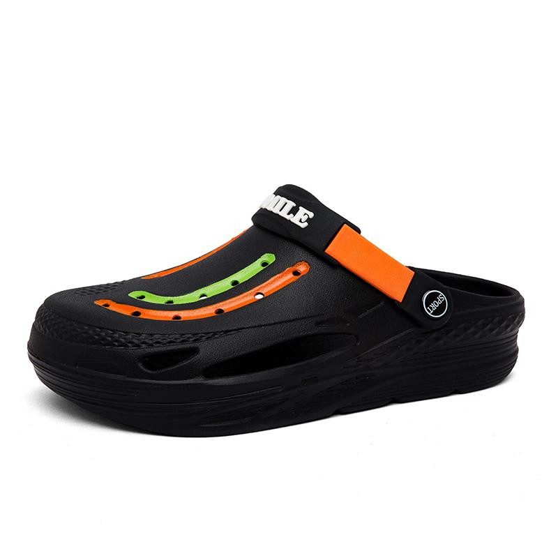 Big Size 40-45 Summer Men Sandals Slippers for Boy Designer Platform in House Slippers Outdoor Wading Beach Shoes Free Shipping