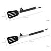 9/12 Inch Spatula Tongs with Stand Red Cooking Tongs Slotted Silicone Tongs for Kitchen Grilling BBQ Buffet Serving