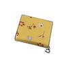 New COACH Snap Wallet Leather Card Holder, Wallet Women's Yellow C8703-SVYEO