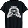 NEW LIMITED Loves Funny Raccoon Animal For Idea T Shirt S 3XL