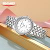 Women's Analog Quartz Watch, Date Function Waterproof, Elegant Steel Band, Casual Fashion Wristwatch for Ladies