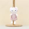 Plush Cat Keychain With Pp Cotton Filling For Cute Bag Decoration And Gift
