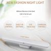 LED Night Light Magnet Dorm Cabinet Lights 30cm 1200mAh USB Nightlight Dimmable Table Lamp for Closet Kitchen Wardrobe Cupboard