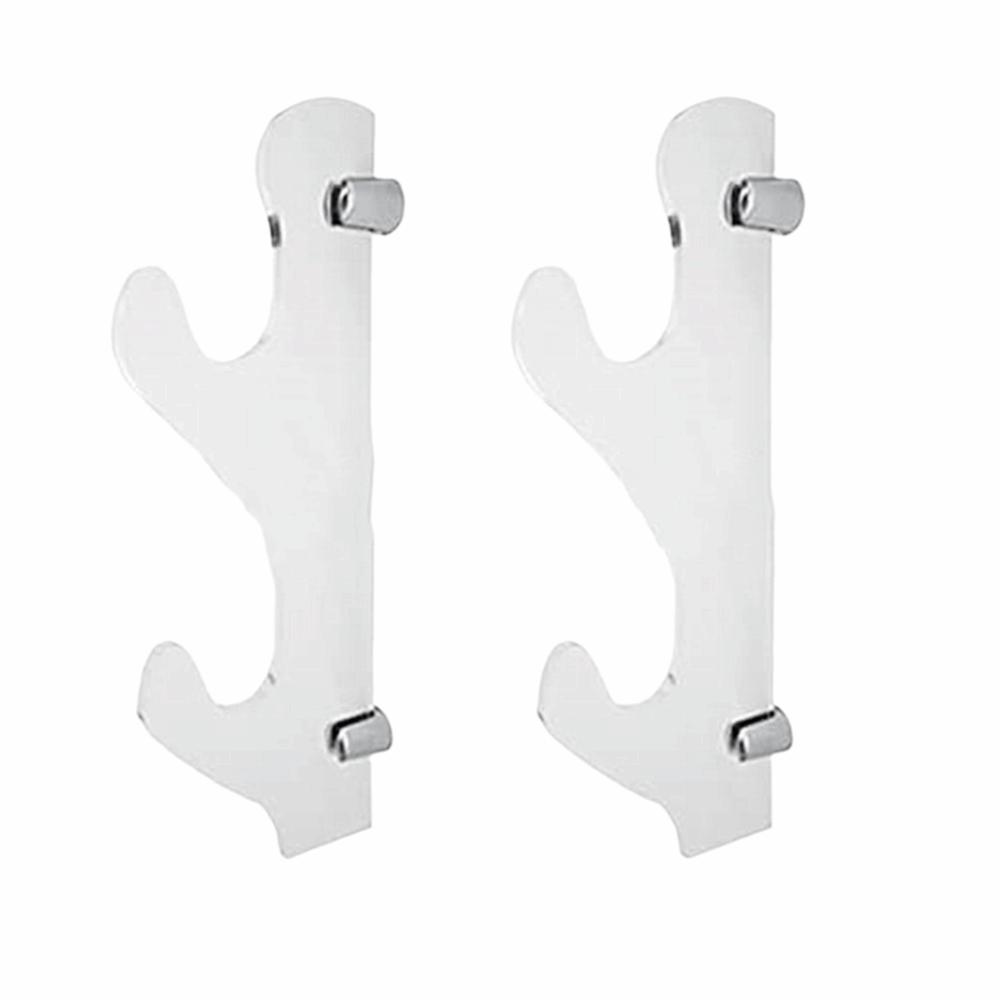 2Pcs Decorative Desktop Support Holder Acrylic Lightsaber Hang Rack  Lightsaber