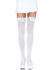 Women's Matte Bow Over-the-Knee Bavarian Festival Socks