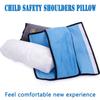 Spallacci Morbidi in Peluche per Seggiolino Auto Bambino Design Universale Per Viaggi Confortevoli Previene Irritazioni della Pelle