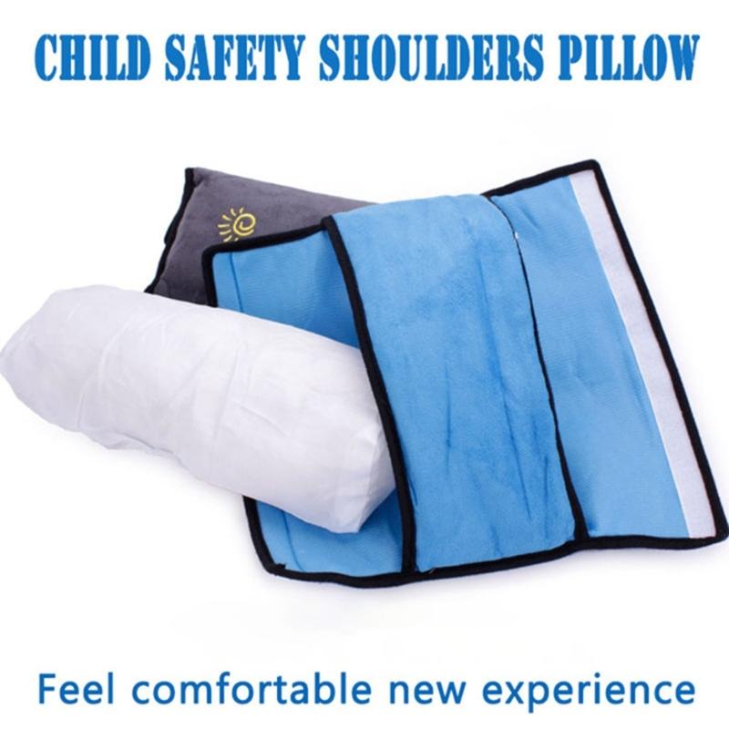 Spallacci Morbidi in Peluche per Seggiolino Auto Bambino Design Universale Per Viaggi Confortevoli Previene Irritazioni della Pelle