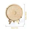 1Pc Coin Display Holder Vault Savings Bank Keepsake Cash Adventure Money Collection With Slot On Top Wooden Coin Box Memories