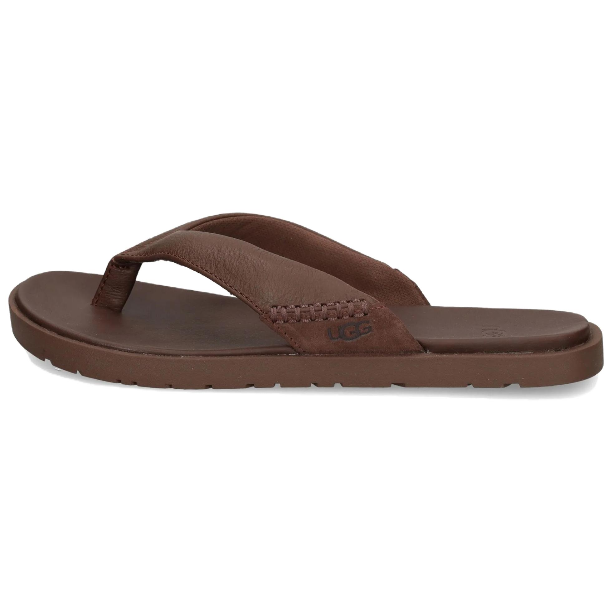 UGG Rubber Sole Flip Flops Men s Umber 1166610-LUG 40