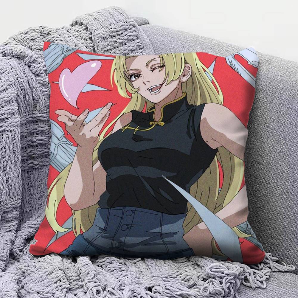 TsukumoYuki Anime Pillow Covers Home Sofa Cushion Covers and Aecorative Custom