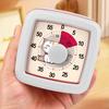 1PC Cartoon Animal Visual Timer Self-discipline Tool Countdown 60-minute Student Learning Homework Time Management Stopwatch