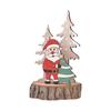 Wood Christmas Table Ornaments Centerpiece Wood Snowman Santa Wooden Christmas Ornaments To Paint Crafts