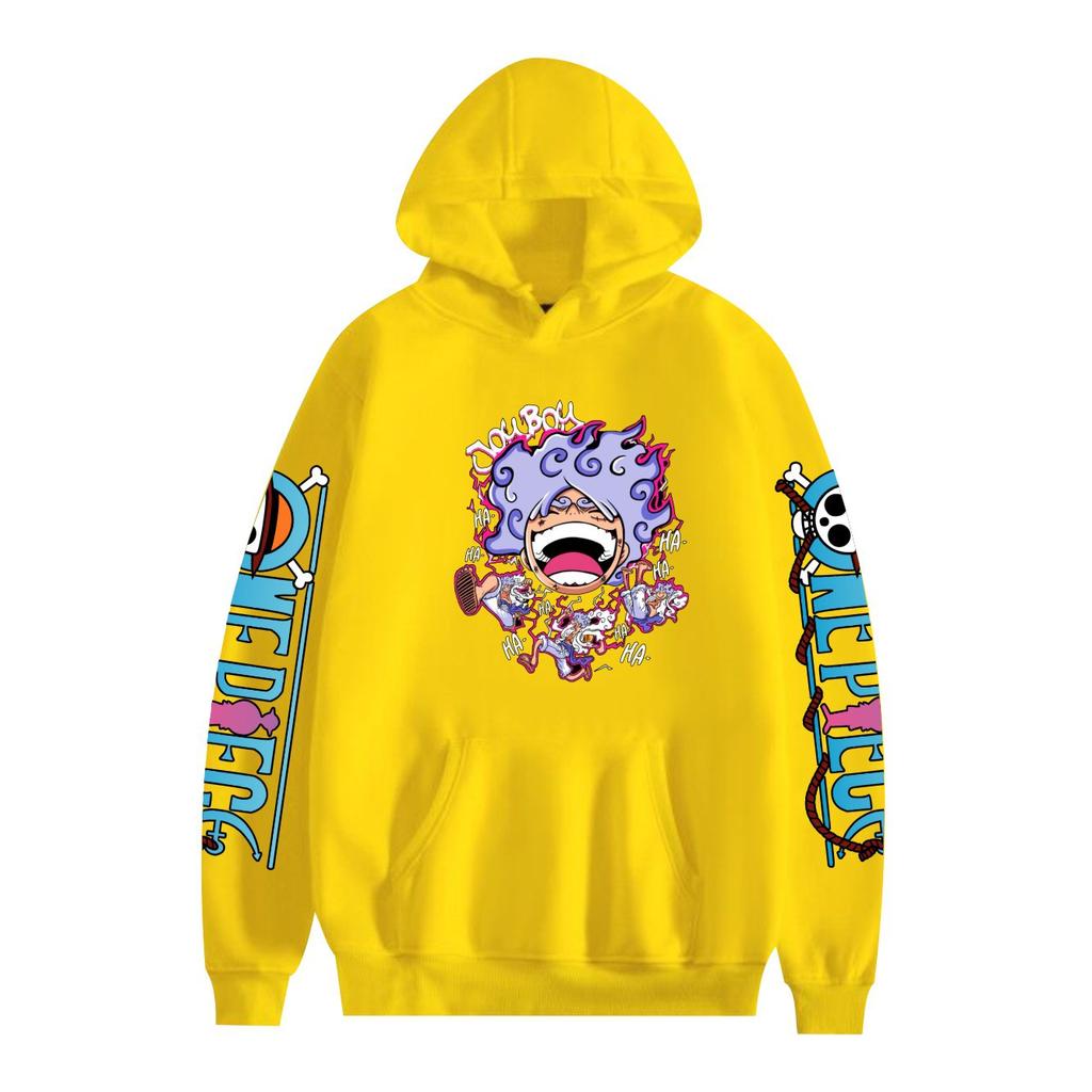 New Fashion ONE PIECE Anime Hoodies Cartoon Printed Sweatshirts Casual Long Sleeve Tops for Men Women