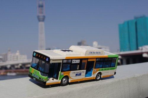 Diapet DK-4104 1/64 Scale Non-Step Toei Bus