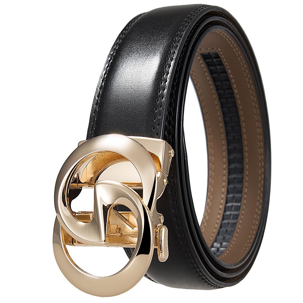 Belt, Men'S, Fashion Belt, Automatic Buckle Belt Belt Ly36-23031-1