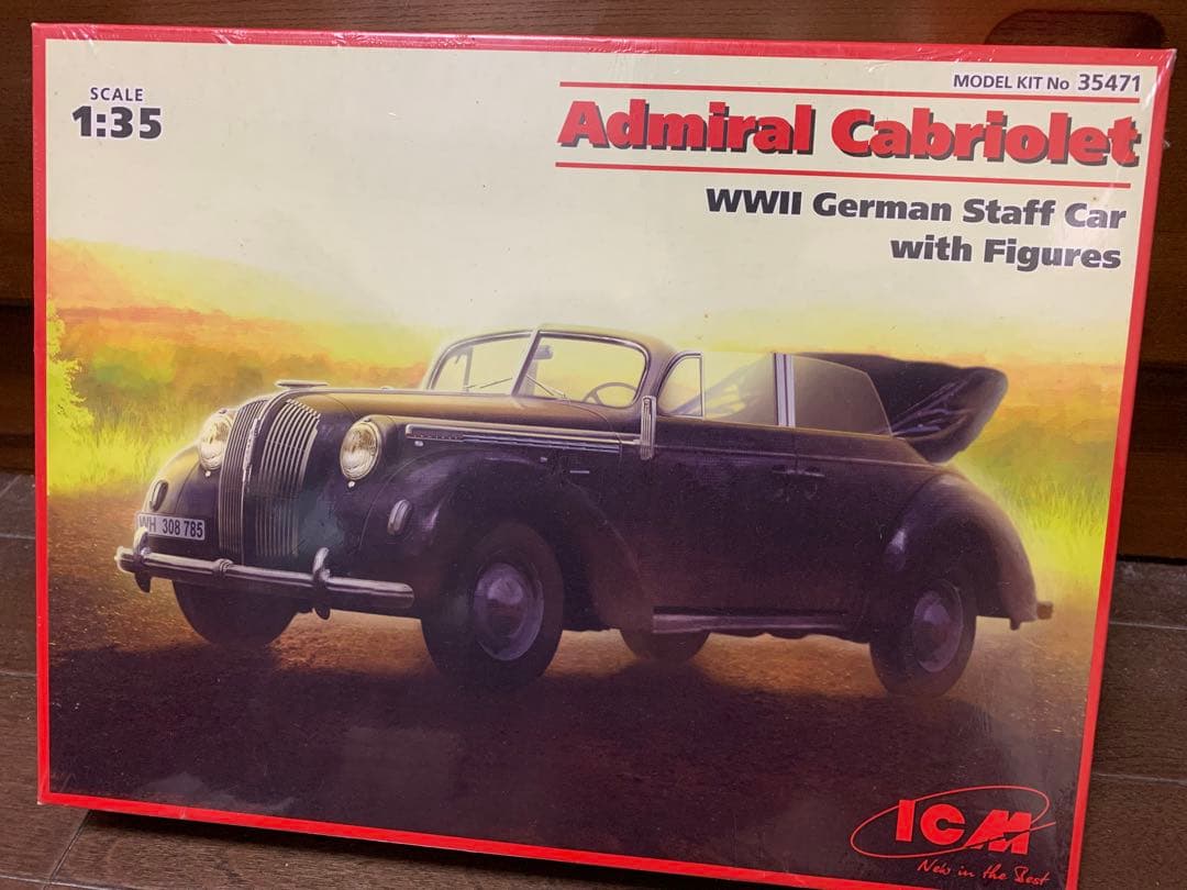 

[USED] 1/35 ICM Admiral Cabriolet 35471