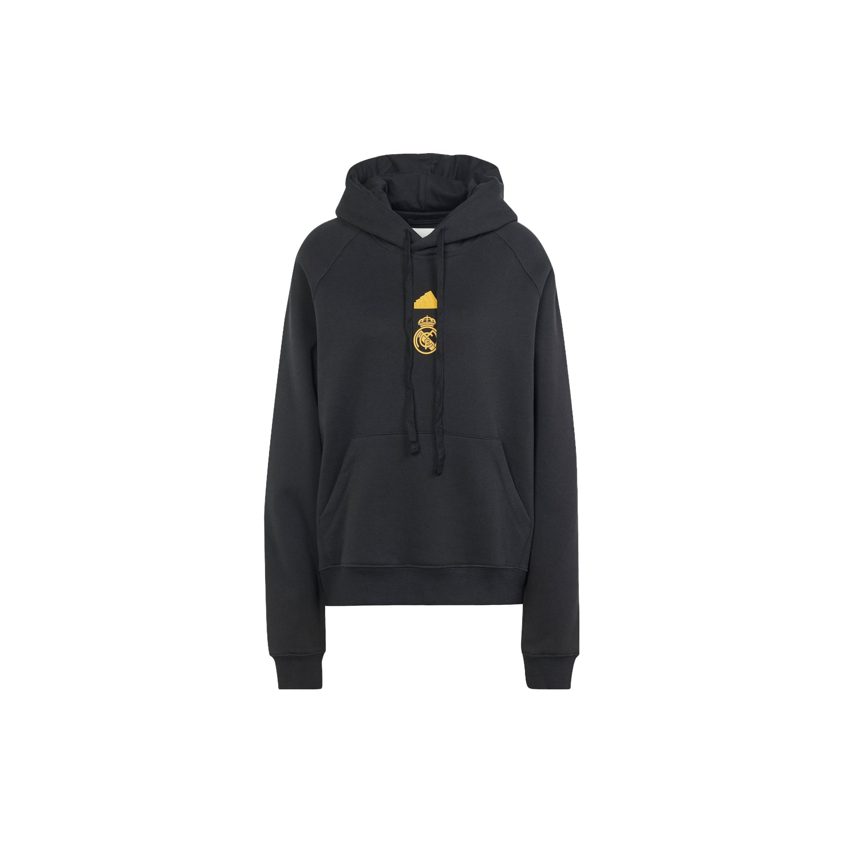 adidas Real Madrid LFSTLR Hoodies Black Men s HY0626 L