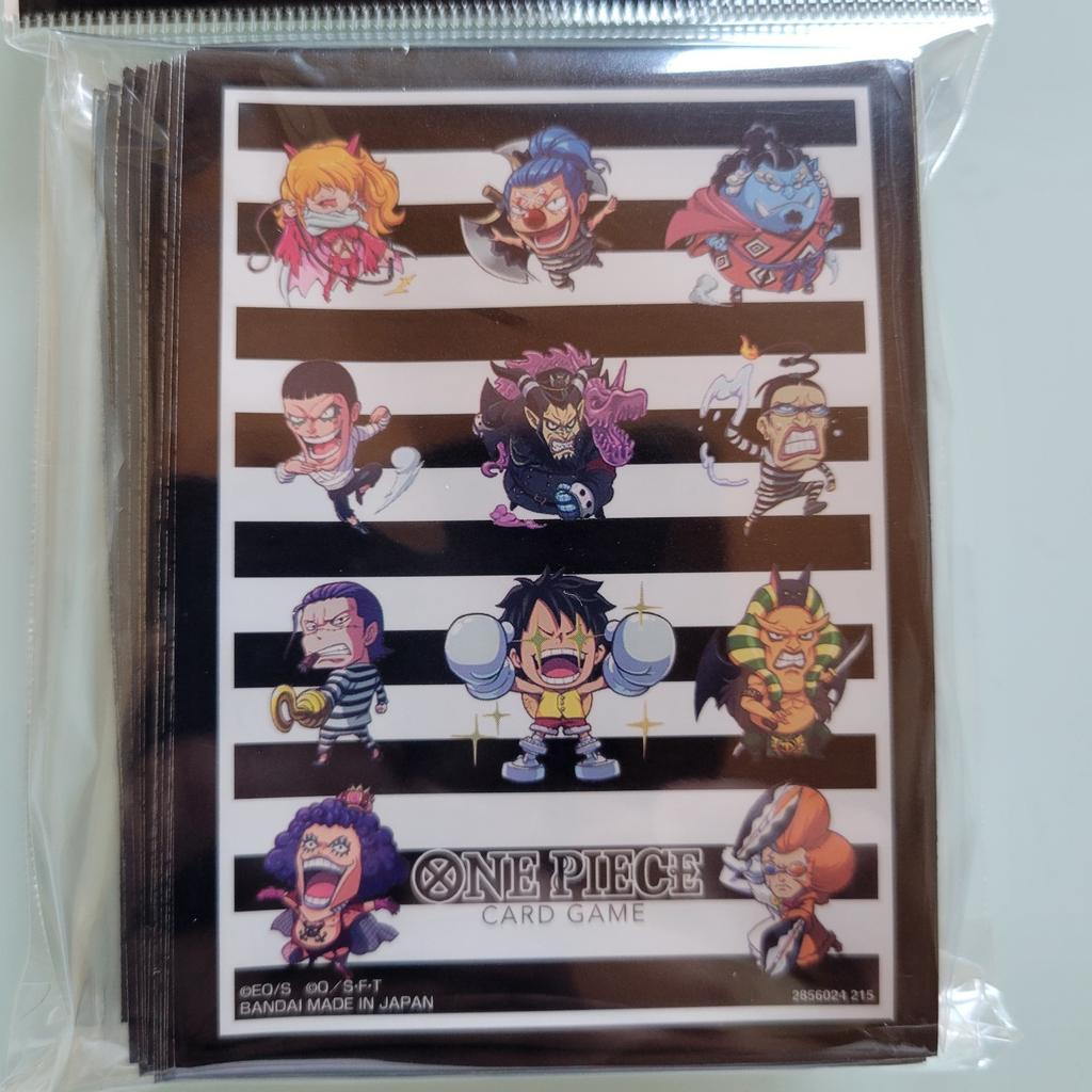 ONE PIECE Card Game Official Sleeves Vol.15 Complete Set 4 Packs 280pcs JP
