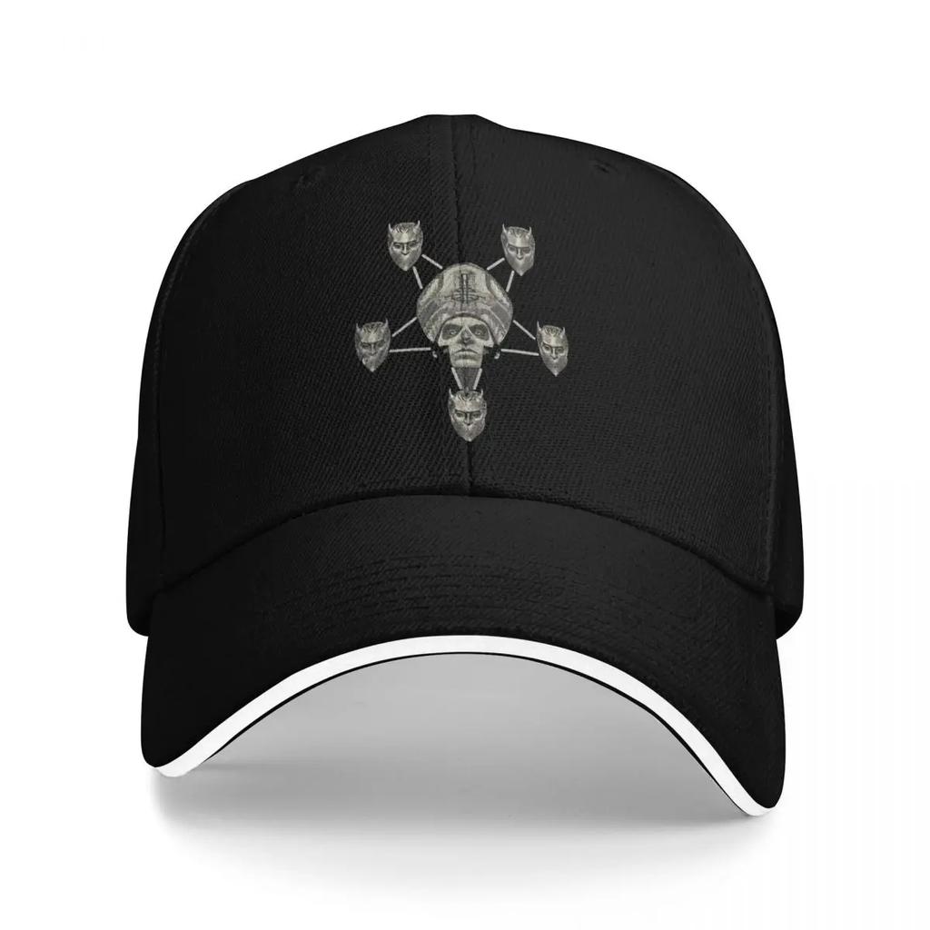 Lehká letní kšiltovka Ghost Band pro ženy Unisex Baseballová kšiltovka
