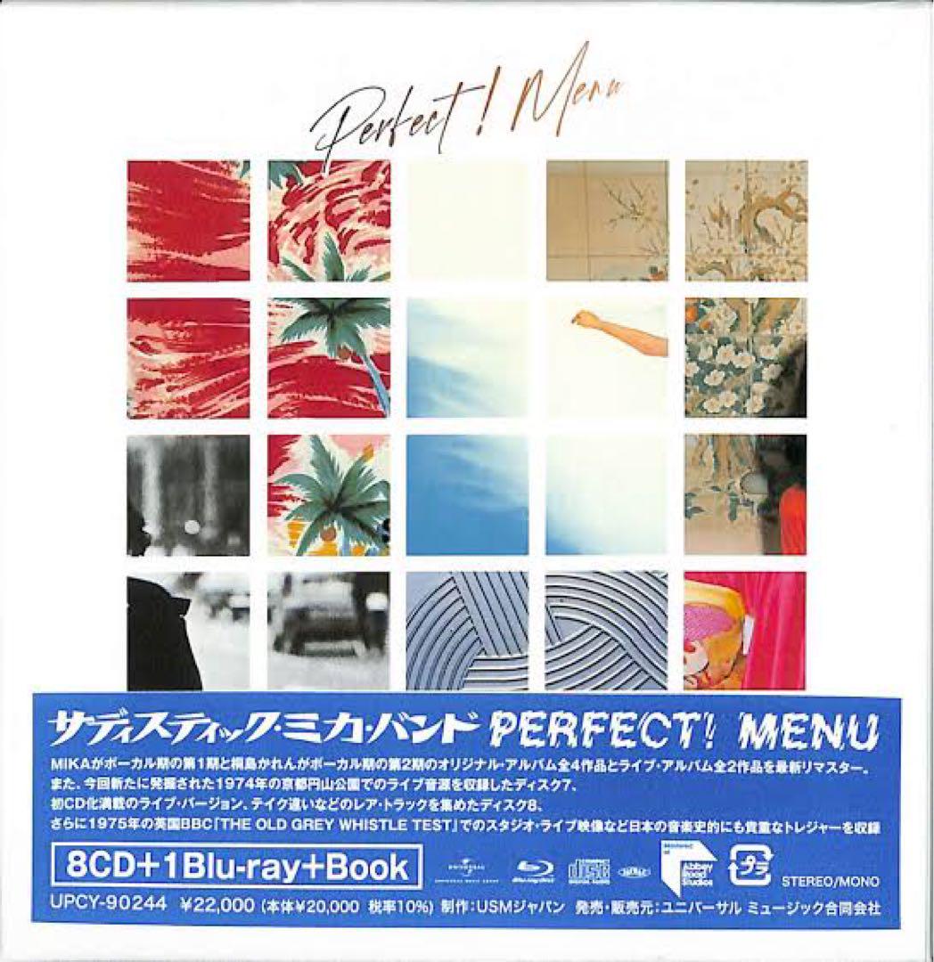 

[USED] PERFECT! MENU Sadistic Mika Band 8CD+Blu-ray