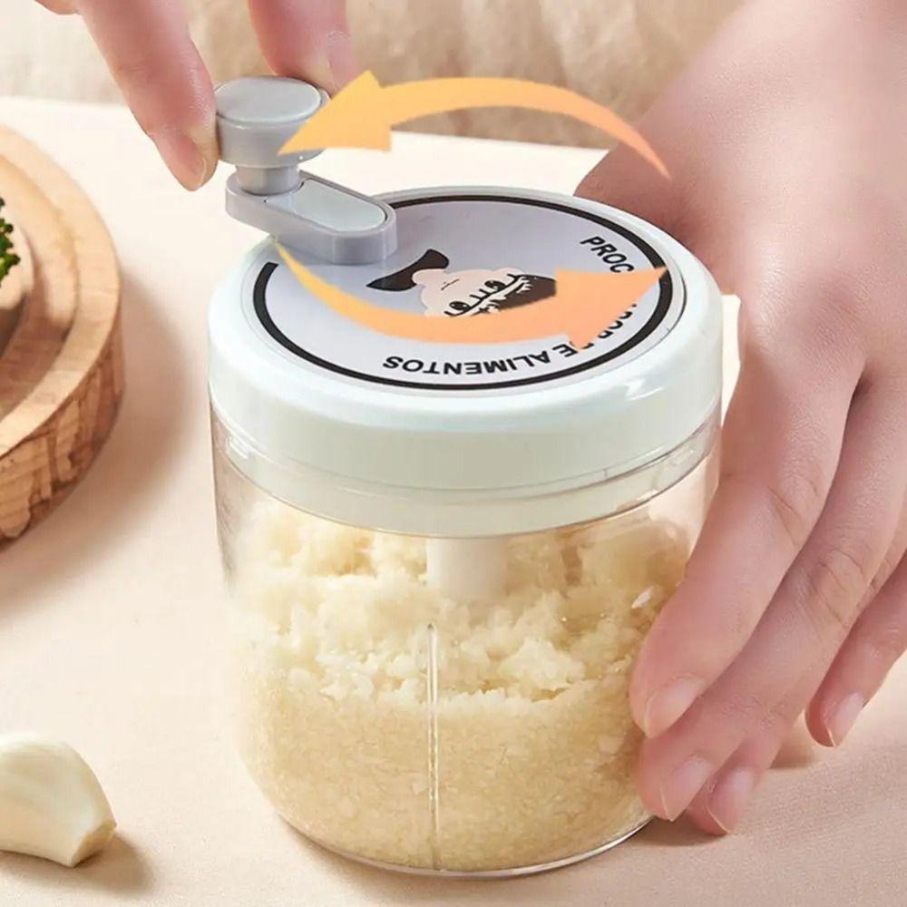 1 ks Mixér Sekáček na tahání Kuchyňské pomůcky Příslušenství Drtič česneku Odolný Manuální sekáček